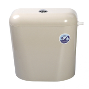 Казанче за тоалетна Nikiplast двустепенно пластмасово бежово, Classic - product - 100 NDK 240