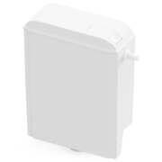 Казанче за тоалетна Nikiplast едностепенно пластмасово  396х305х58 мм, Slim - product - 100 NDK 361