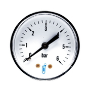 Аксиален манометър за вода Syveco  ф 50 мм, 0-6 bar - product - 100 TRD 204