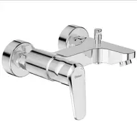 Смесител за вана-душ стенен Vidima с керамична глава  3/4", SevaL B0973AA