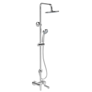 Смесител за вана-душ стенен Vidima с керамична глава с ръчен и стационарен душ  3/4, SevaL B0975AA - product - 100 VDA 033