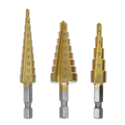 Конусно свредло за ламарина BGS комплект  3-20 мм, 3 бр. - product - 101 BGS2219