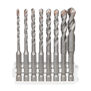 Свредло за бетон Bosch с шестостенна опашка  3-10 мм, 8 бр., Hex-9 Ceramic - product - 101 BSH 837