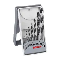 Свредло за метал Bosch HSS с цилиндрична опашка комплект 1-10 мм, 7 бр., PointTeQ