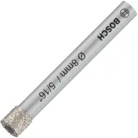 Свредло за стъкло и керамика Bosch диамантено  8 мм, 66 мм, PRO Ceramic dry
