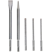 Комплект Bosch шило, секачи и свредла с SDS-plus опашка  5 бр., PRO SDS plus-4C - product - 101 BSH2857