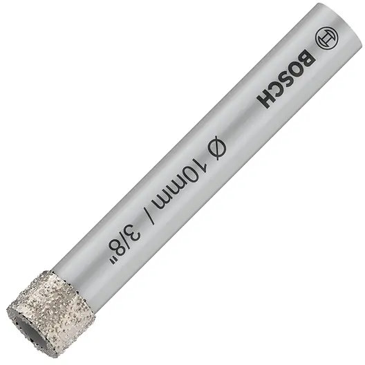 Свредло за стъкло и керамика Bosch диамантено  10 мм, 66 мм, PRO Ceramic dry
