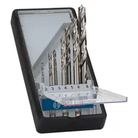 Свредло за дърво Bosch HSS с 6-стенна опашка комплект 2-8 мм, 7 бр., PRO Wood HSS