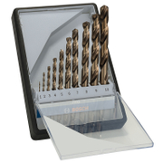 Свредло за метал HSS-Co Bosch с цилиндрична опашка комплект 1-10 мм, 10 бр., PRO Stainless Steel HSS-Co - product - 101 BSH2861