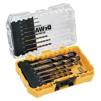 Свредло за метал HSS-G DeWALT с цилиндрична опашка комплект 1-8 мм, 14 бр., DT70727