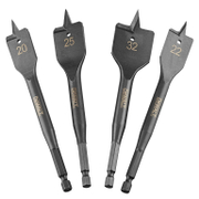 Свредло за дърво DeWALT плоско с 6-стенна опашка комплект 20-32 мм, 152 мм, 4 бр., DT4797 - product - 101 DWT2344