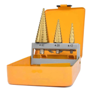 Конусно свредло за ламарина Tolsen комплект  4-32 мм, 3 бр. - product - 101 ERB1809