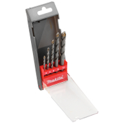 Свредло за бетон Makita с цилиндрична опашка  4-10 мм, 5 бр. - product - 101 MKT 884