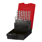 Свредло за метал HSS-G Makita с цилиндрична опашка комплект 1-10 мм, 19 бр. - product - 101 MKT1337