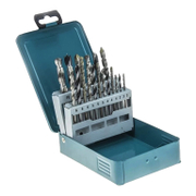 Свредло за дърво Makita метал, дърво и камък к-кт 18 бр.  3-10 мм, D-46202 - product - 101 MKT1726