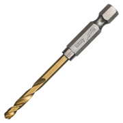 Свредло за метал HSS-TiN Milwaukee с 6-стенна опашка в блистер 4 мм, 26/71.5 мм, 2 бр., Shockwave Red Hex - product - 101 MLA2165