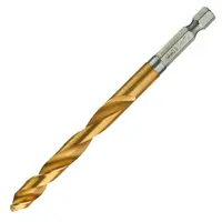 Свредло за метал HSS-TiN Milwaukee с 6-стенна опашка в блистер 8 мм, 70/111 мм, Shockwave Red Hex