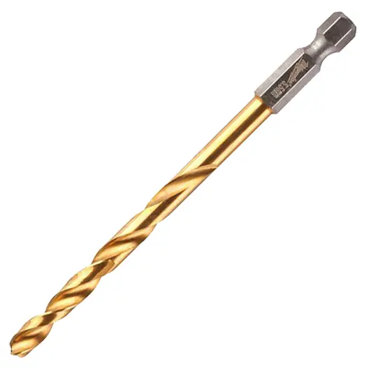 Свредло за метал HSS-TiN Milwaukee с 6-стенна опашка в блистер 5.5 мм, 60/104 мм, Shockwave Red Hex