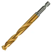 Свредло за метал HSS-TiN Milwaukee с 6-стенна опашка в блистер 10 мм, 76/120 мм, Shockwave Red Hex