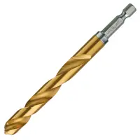 Свредло за метал HSS-TiN Milwaukee с 6-стенна опашка в блистер 10.5 мм, 78/122 мм, Shockwave Red Hex