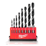 Свредло за дърво Milwaukee CV с цилиндрична опашка комплект 3-10 мм, 8 бр. - product - 101 MLA2202
