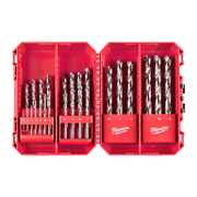 Свредло за метал HSS-G Milwaukee с цилиндрична опашка комплект 1-13 мм, 25 бр., Thunderweb DIN 338 - product - 101 MLA2324