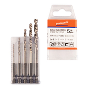 Свредло за метал HSS-G Projahn с 6-стенна опашка комплект 2-6 мм, 5 бр. - product - 101 PRH1808