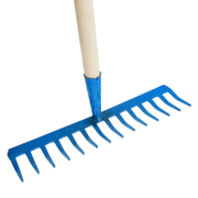 Гребло градинско AMC право с дървена дръжка  14 z, 300 мм - product - 102 AMC 004