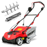 Аератор вертикулатор Hecht електрически  2 kW, 360 мм, 10 мм, 1999 - product - 102 DOS 296