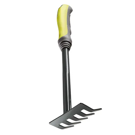 Гребло градинско Gardex право с къса дръжка  5 z, 320 мм, Classic