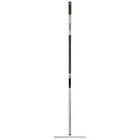 Гребло градинско Fiskars право с алуминиева дръжка  14 z, 358 мм, 1540 мм, Light