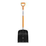 Лопата за сняг Fiskars пластмасова с алуминиева дръжка  350 мм, SnowXpert - product - 102 FSK 255