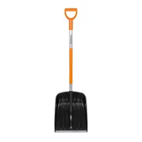 Лопата за сняг Fiskars пластмасова с алуминиева дръжка  350 мм, SnowXpert