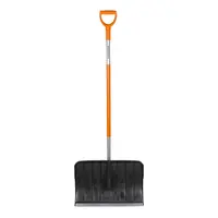 Лопата за сняг Fiskars пластмасова с алуминиева дръжка  530 мм, SnowXpert