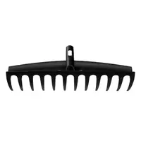 Гребло градинско Fiskars право без дръжка  12 z, 410 мм, Solid QuikFit