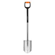 Лопата земеделска Fiskars с дръжка  заострена, 1200 мм, Xact - product - 102 FSK 366