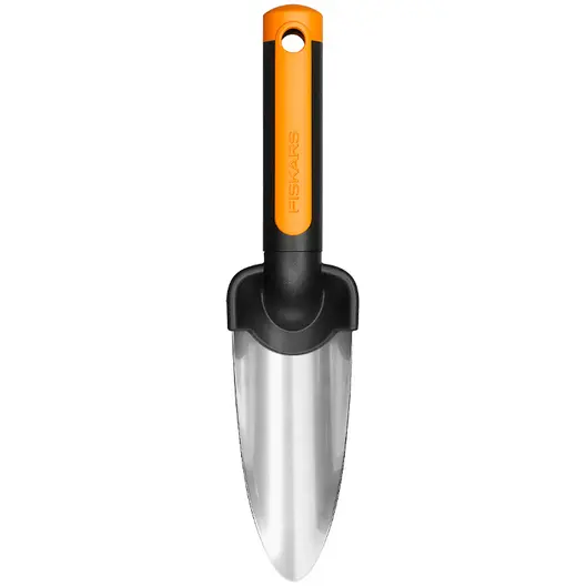 Лопатка градинска Fiskars за цветя  заострена, 350 мм, Premium