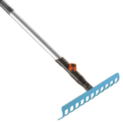 Гребло градинско Gardena право с алуминиева дръжка  12 z, 130 мм - product - 102 GRD 133