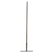 Гребло градинско Gardena право с дървена дръжка  14 z, 360 мм, NatureLine - product - 102 GRD 315