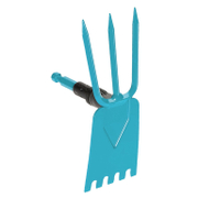 Мотика Gardena щанцована без дръжка  3 z, права назъбена, 90 мм, Combisystem - product - 102 GRD 310