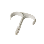 Скоба за монтаж на кабели Vidira и тръби двойна  25-32 мм, ф 6x30 мм, 100 бр./опак., VSSH 2 - product - 103 VDR 197