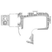 Скоба за монтаж на кабели Bosch с такер  20 кабела NYM 3x1.5 мм2, пластмаса, EPH-20 - product - 104 BSH 259