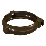 Скоба за монтаж Devorex на водосточни тръби  ф 80 мм, кафява, Classic 120 - product - 104 DVR 099