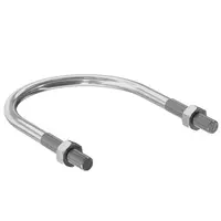 Скоба за монтаж на тръби Fischer U-образна  ф 219 мм, 8 ", M14x270, ETR
