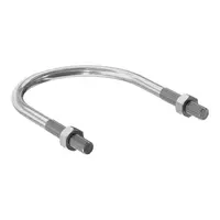 Скоба за монтаж на тръби Fischer U-образна  ф 60-70 мм, М10x100, ETR