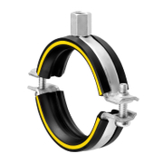 Скоба за монтаж на тръби Mupro с гумено уплътнение и комбинирана гайка  105-112 мм, М8/М10 - product - 104 ILI 101