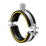 Скоба за монтаж на тръби Mupro с гумено уплътнение и комбинирана гайка  112-118 мм, 4 , М8/М10 - product - 104 ILI 111