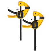 Стяга бързодействаща DeWALT с пластмасови челюсти  2 бр., 62x150 мм, DWHT0-83149 - product - 105 DWH 254