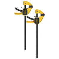 Бързодействаща стяга DeWALT с пластмасови челюсти  2 бр., 62x300 мм, DWHT0-83158