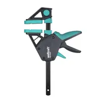 Бързодействаща стяга Wolfcraft с пластмасови челюсти  75x150 мм, Pro Ergo